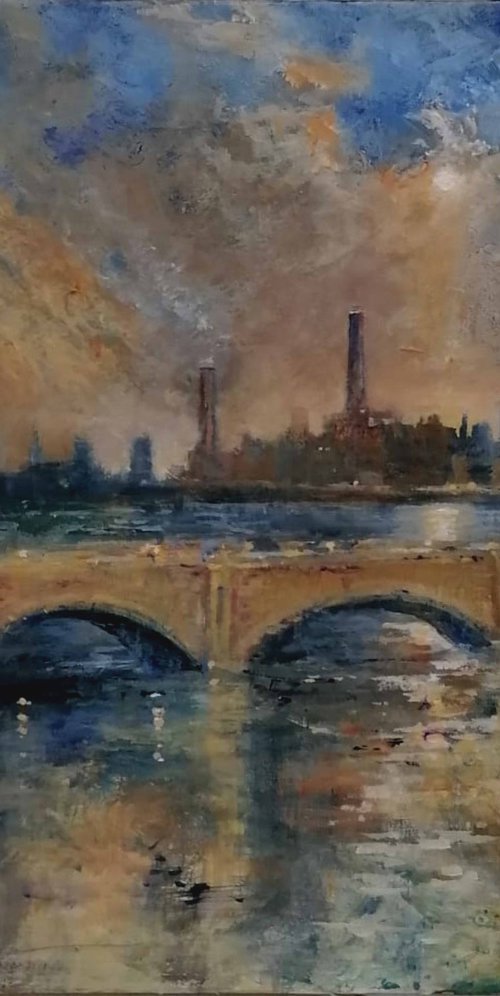 Waterloo Bridge London by Alan Harris
