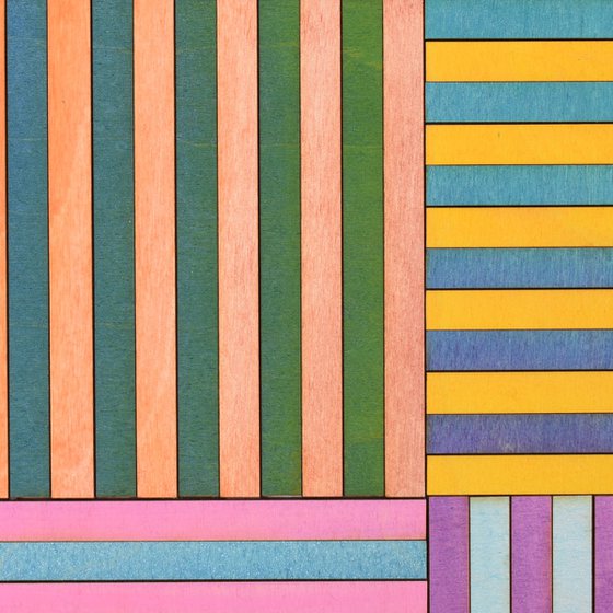 Nine Stripe Colour Study #2