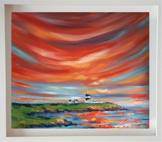Blazing Skies - Sunset over Hook Head Lighthouse
