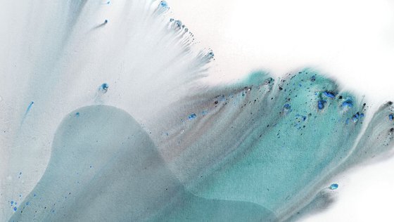 Nature 584 — Abstract Cobalt Bloom