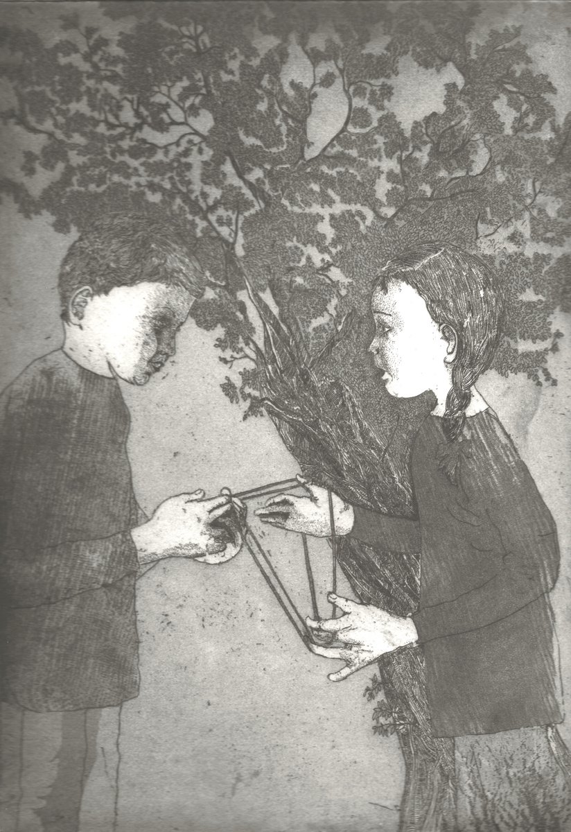 Illustrative Portrait Etchings & Engravings By Jane Daniell, 9 X 13, Cat