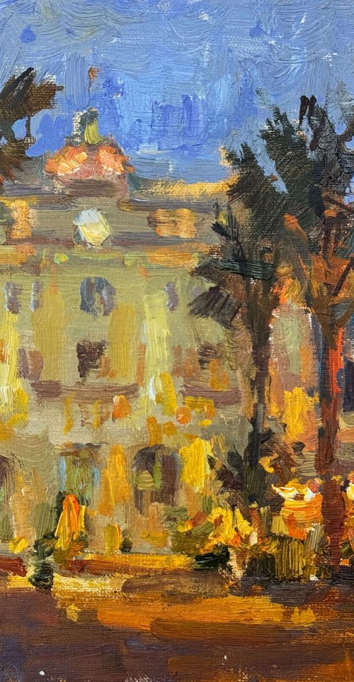 Twilight in Loret de Mar by Nataliia Nosyk