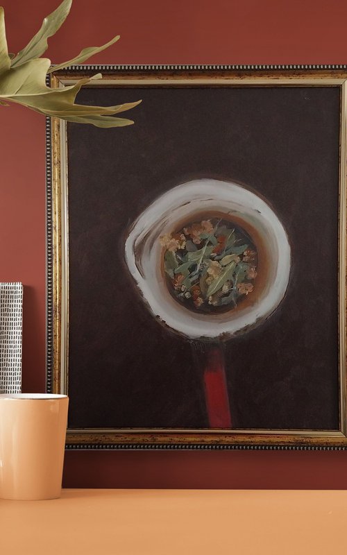 Red teapot by MADALINA GAVRILA