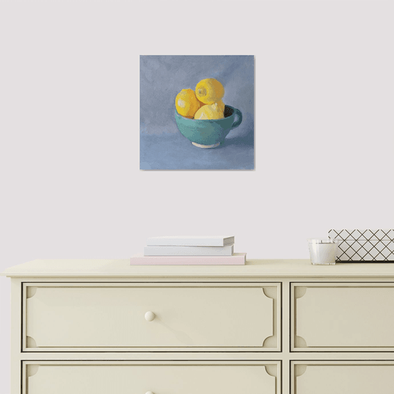 Lemons in a bowl 1