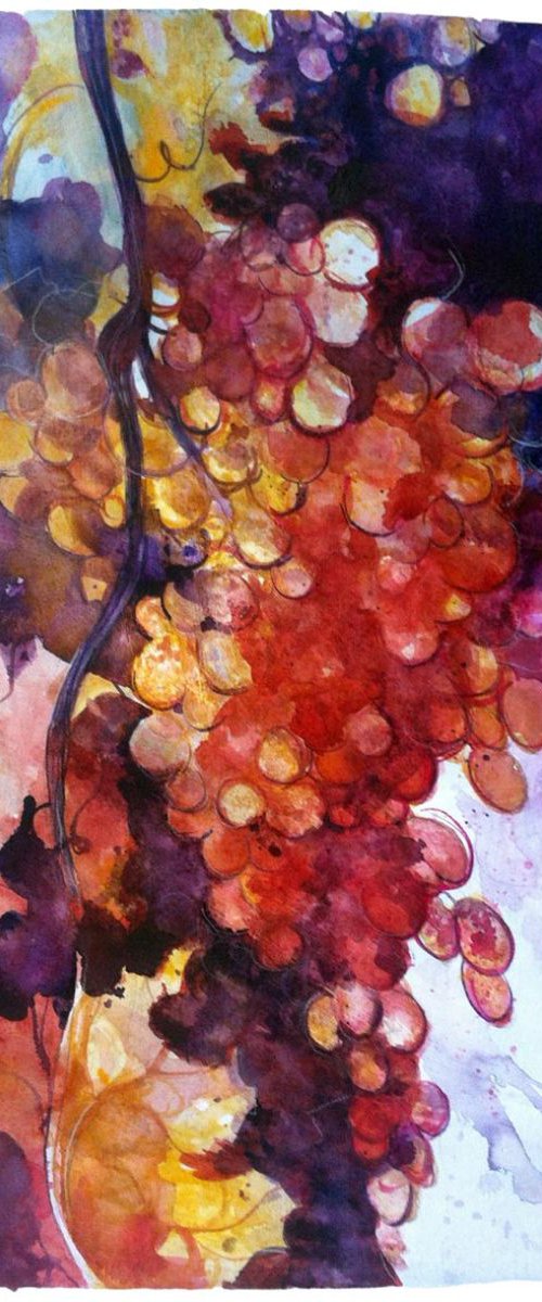 The big grape (La grande ciocca d'uva) by Alessandro Andreuccetti