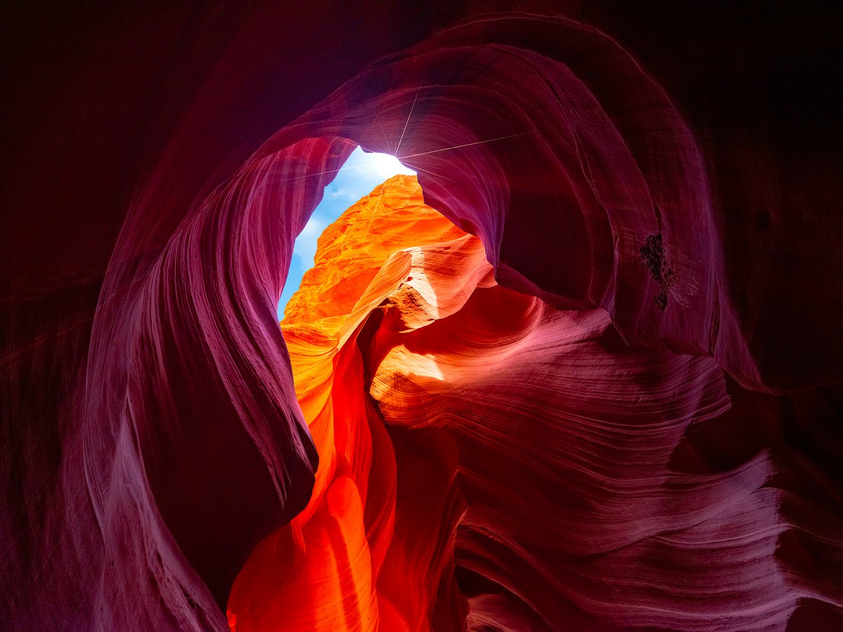 Abstract Landscape Photograph By Nick Psomiadis, 47 X 35", Imperial Flow, Original Artwork