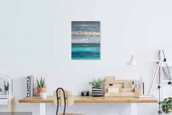 Sunset Vibes - Large, Abstract Statement Piece