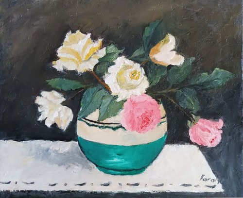 Roses,roses by Maria Karalyos