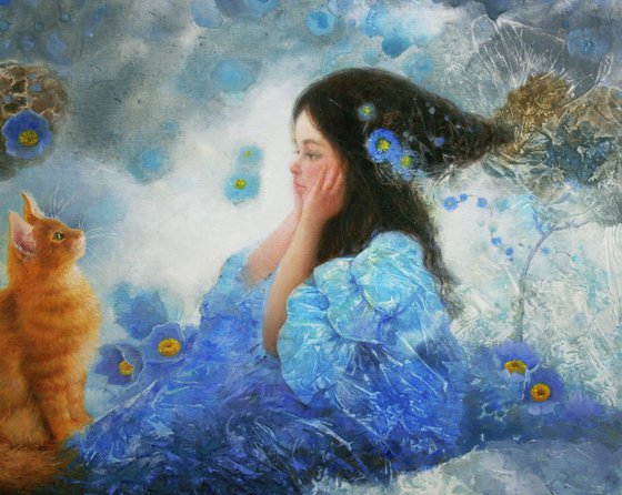 ХРАНИТЕЛЬ СИНИХ ЦВЕТОВ.Анна Добродий