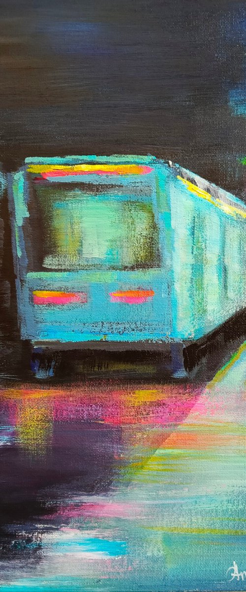 Magic autumn night by Anastasia Art Line