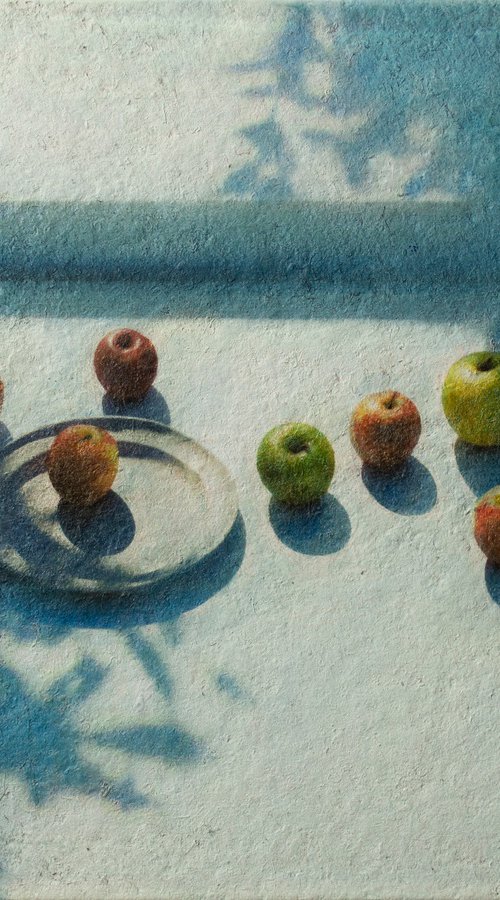 Apples on the Windowsill by Andrejs Ko