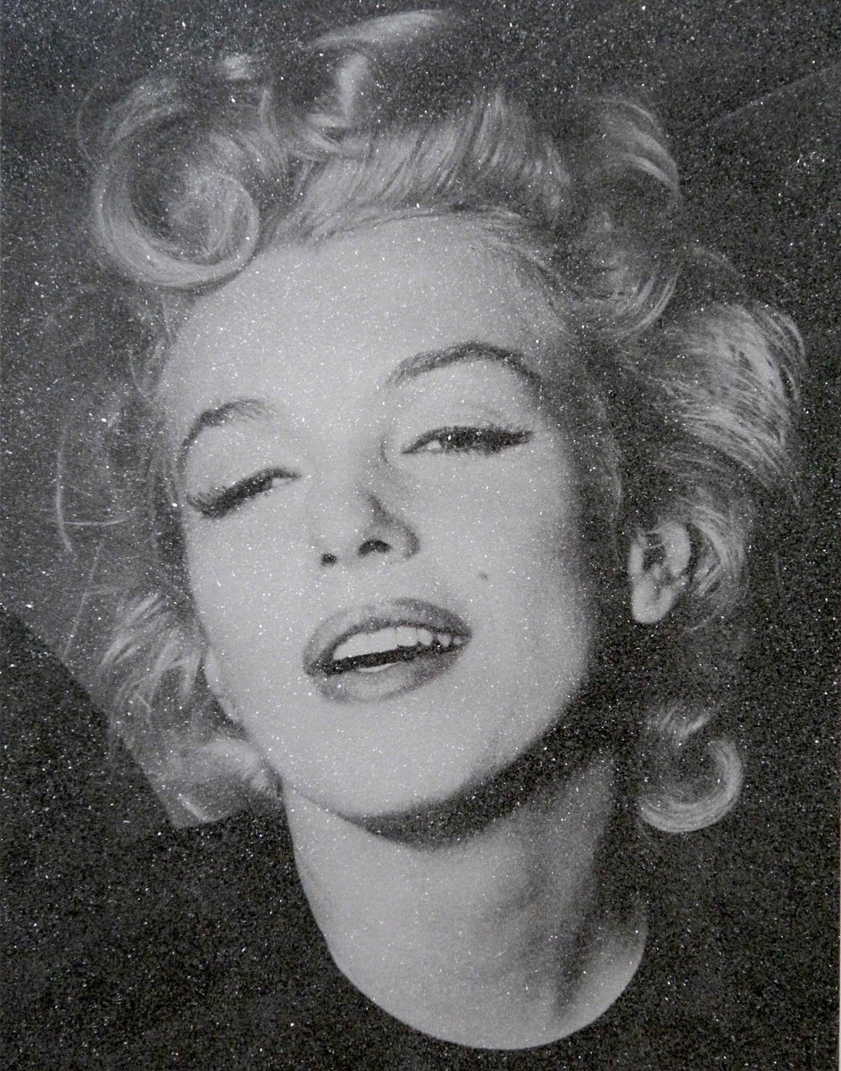 Marilyn Monroe-Platinum by David Studwell