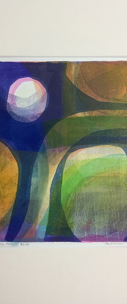 Full Moon Blue by Dawn Rossiter
