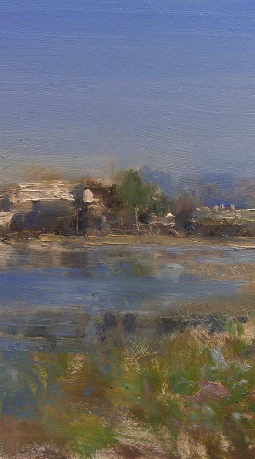 Mediterranean Seascape near Martigues - Study #2851 by Pascal Giroud