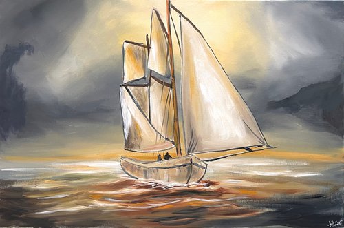 Sailing Away by Aisha Haider