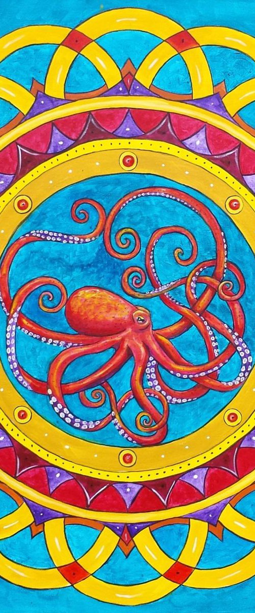 Octopus - Into the Depths II by Kris Fairchild