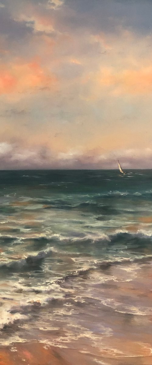 Summer Sunset by Alesia Yeremeyeva