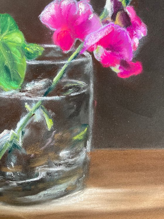 Sweet Pea Still Life