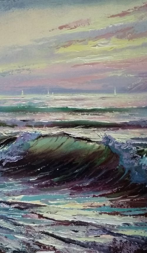 Seascape 16 by Andrej  Ostapchuk