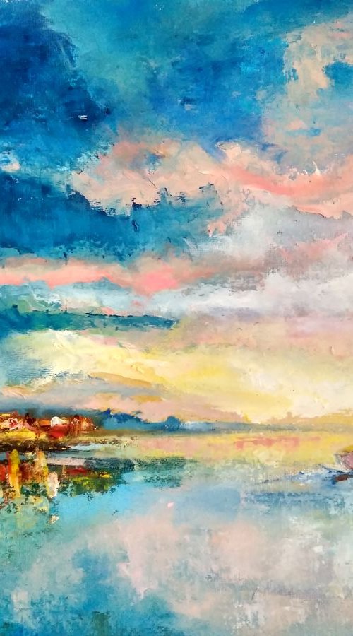 Summer sunset by Yulia Berseneva