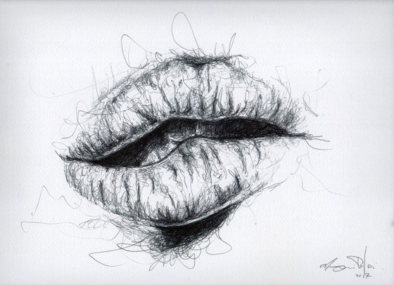 Mhhhh --- scribble art series