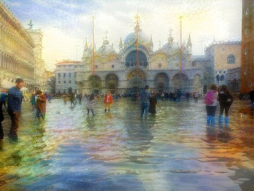 Venise, Acqua Alta N9 by Danielle ARNAL
