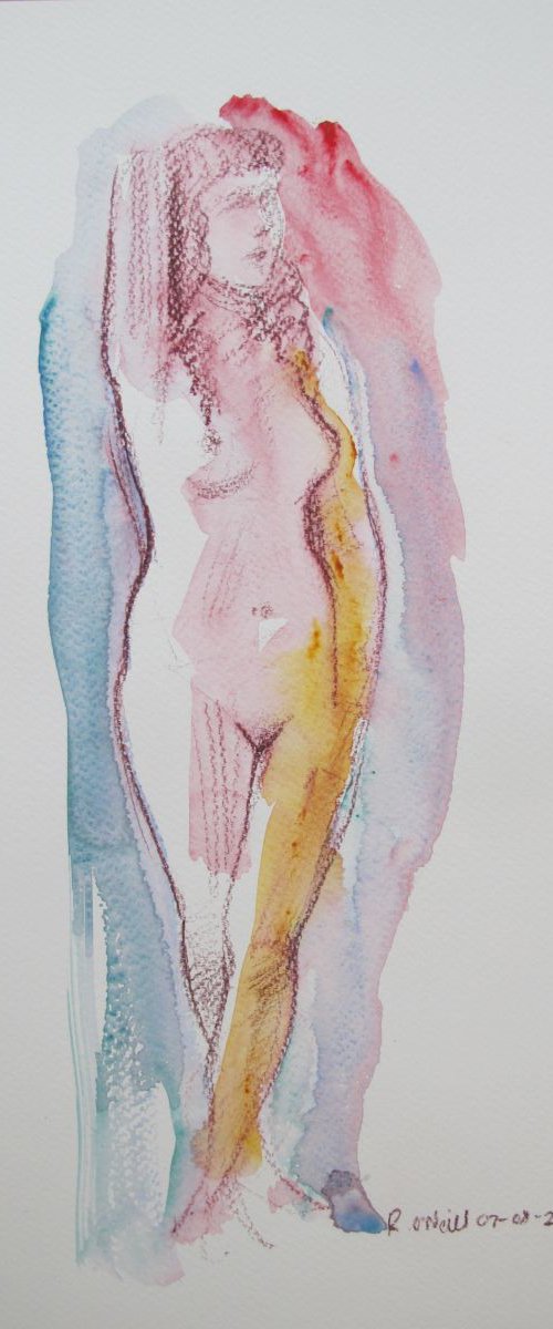 standing female nude by Rory O’Neill