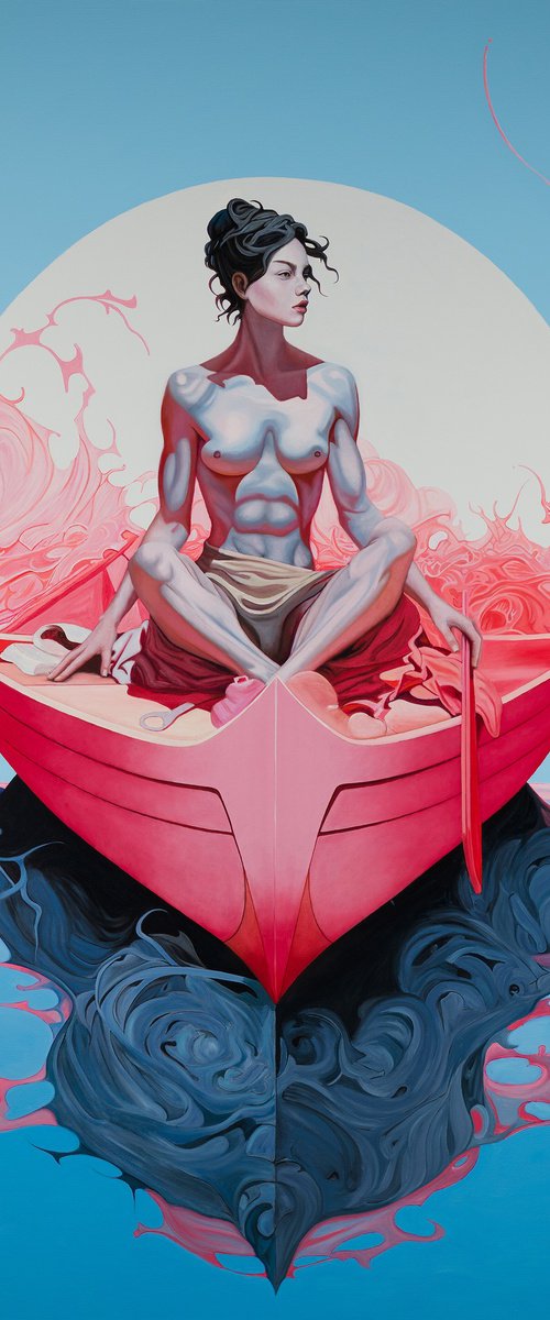 ADRIFT IN HER REVERIE by Antonio Cruz