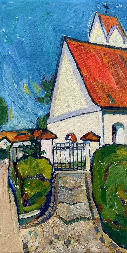 Old Church by Natalia Matveeva