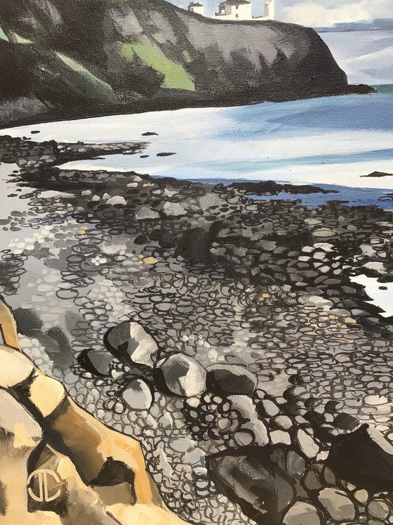 Moody Sky Blackhead Lighthouse