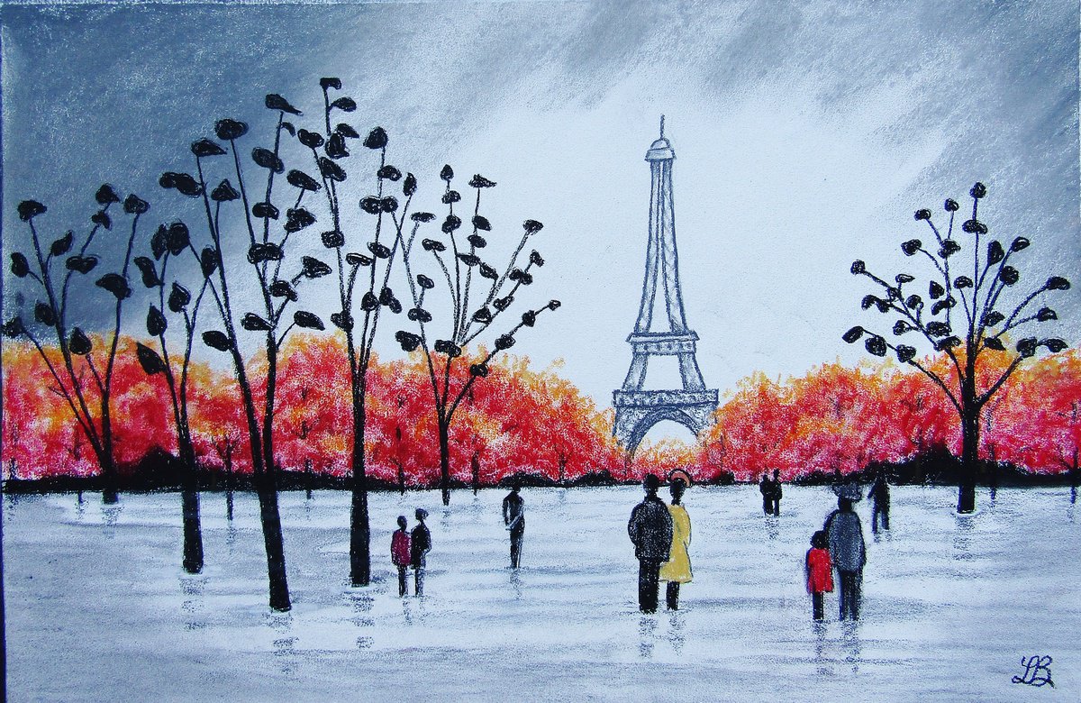 Paris in the Fall by Linda Burnett