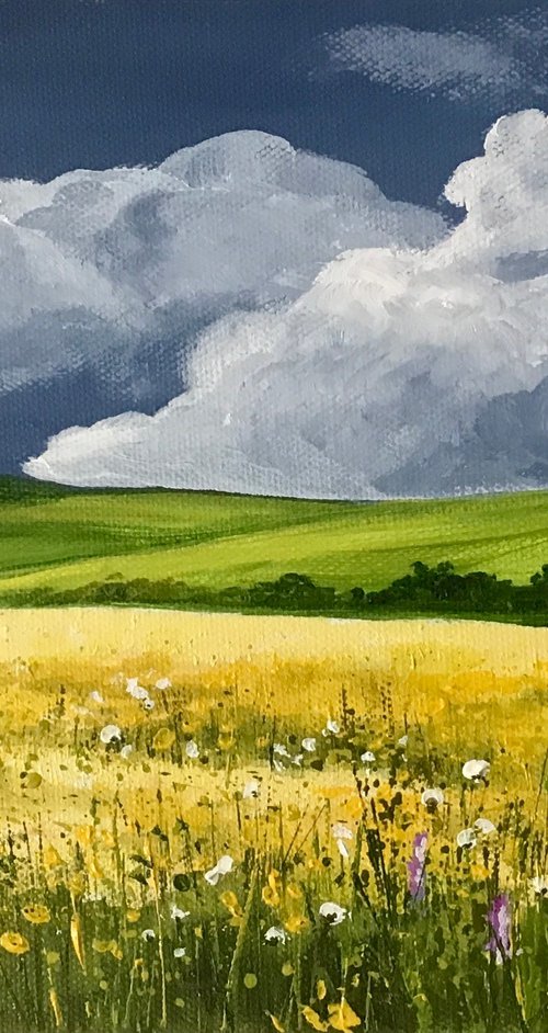Meadow Flowers by Valerie Jobes