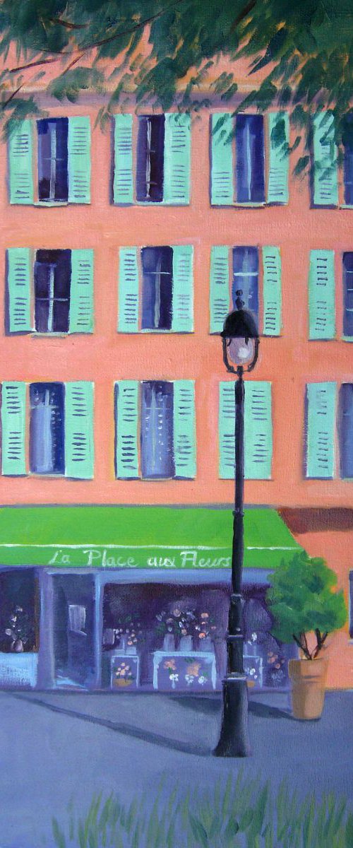 La Place aux Fleurs by Mary Stubberfield