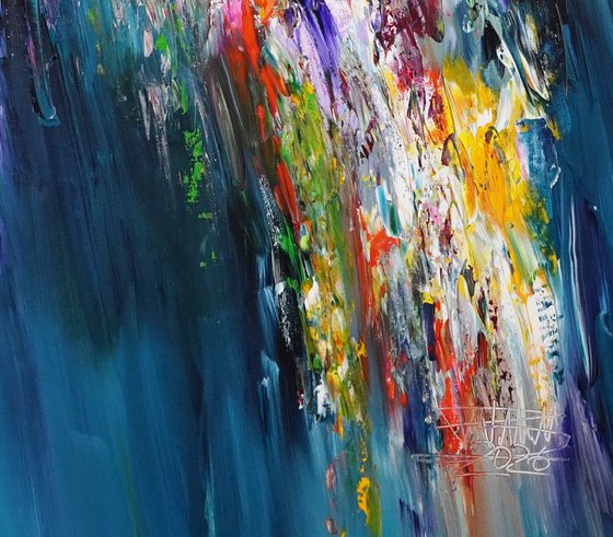 Blue Awesome Moment L 1