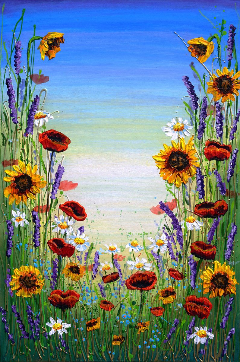 Symphony of Wildflowers by Amanda Dagg