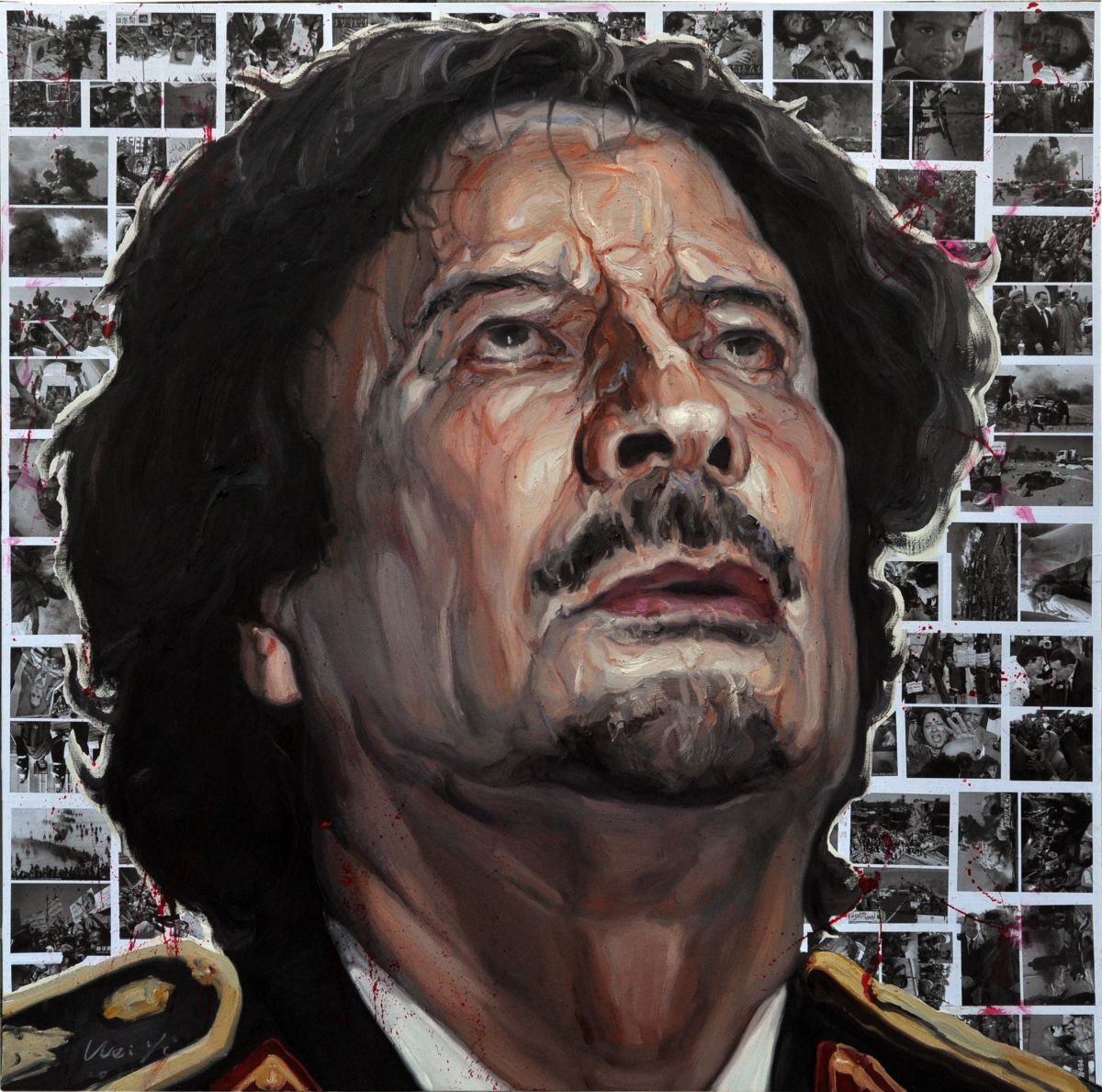 The Dictator No.2 Gaddafi by Yi Wei
