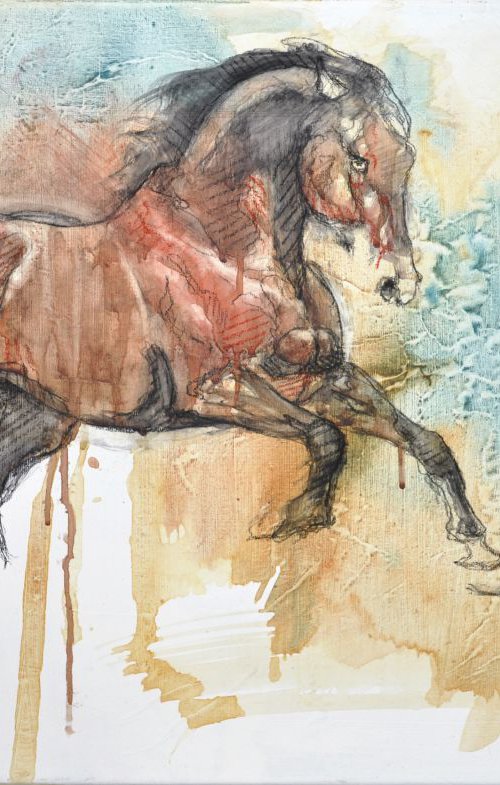 Equine nude 9t by Benedicte Gele