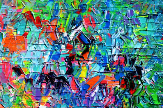 Palette 8 - Colorful Textured Abstract