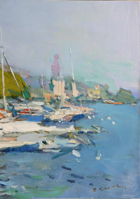 Oil Painting on Canvas "Marinas"