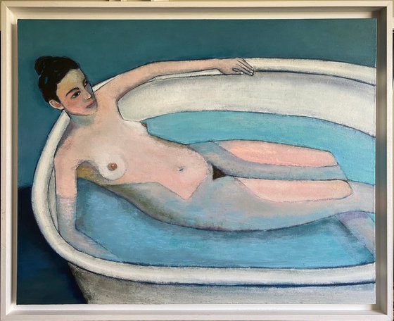 Woman Bathing
