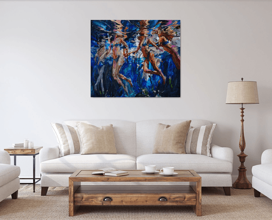 Drifting Under the Blue