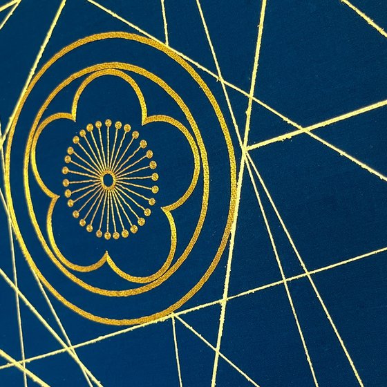 Plum Blossom ~Resilience~ (Kimono Upcycled )