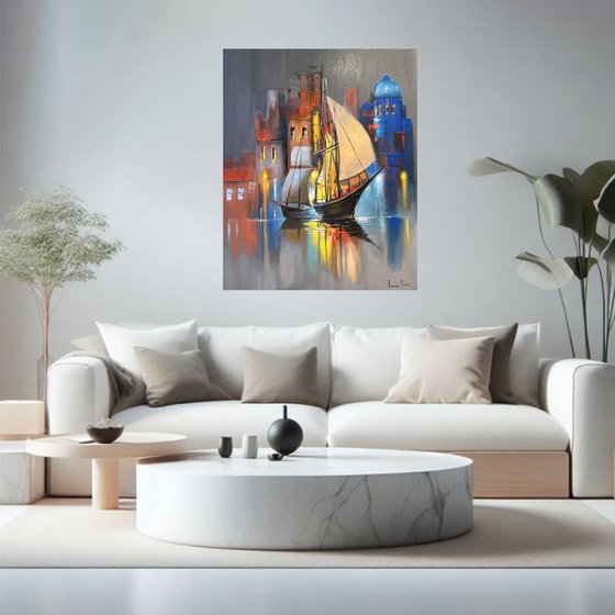 " Mooring in Italy "