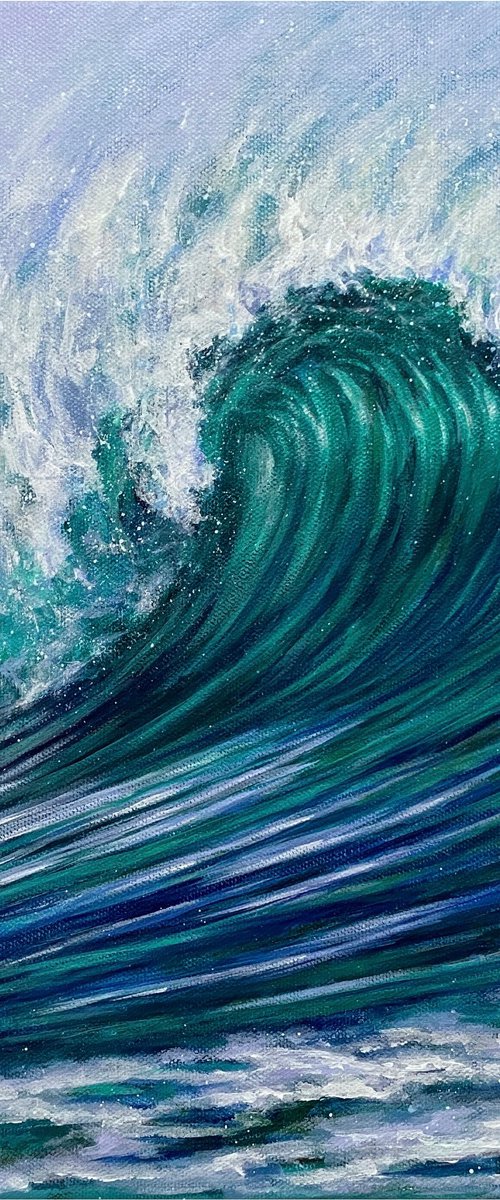 The wave by Olga Kurbanova