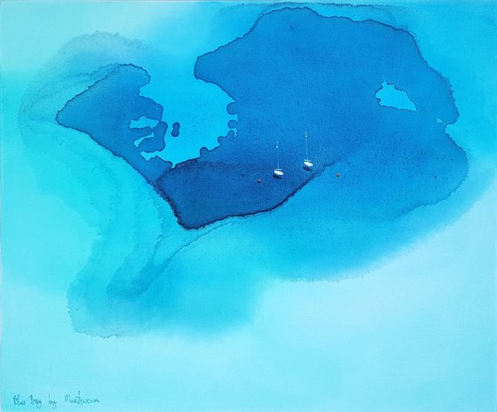 Blue Bay | Kanaha 50x60cm