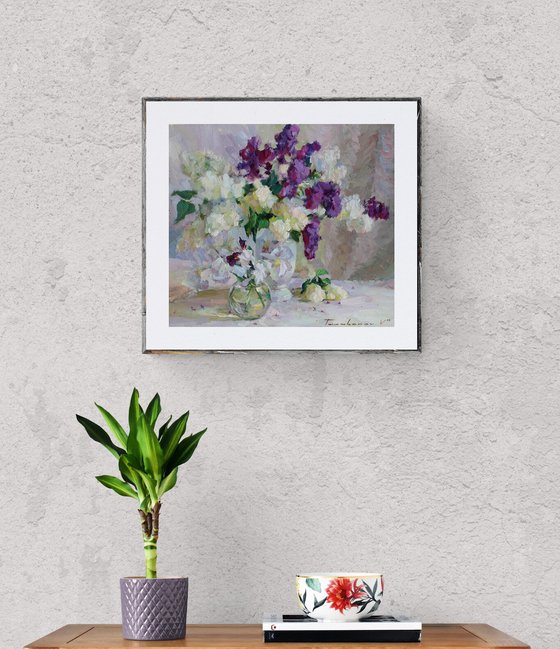 Still life with lilacs