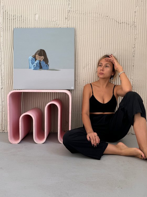 Emotional Day   - Original Painting 24x24in