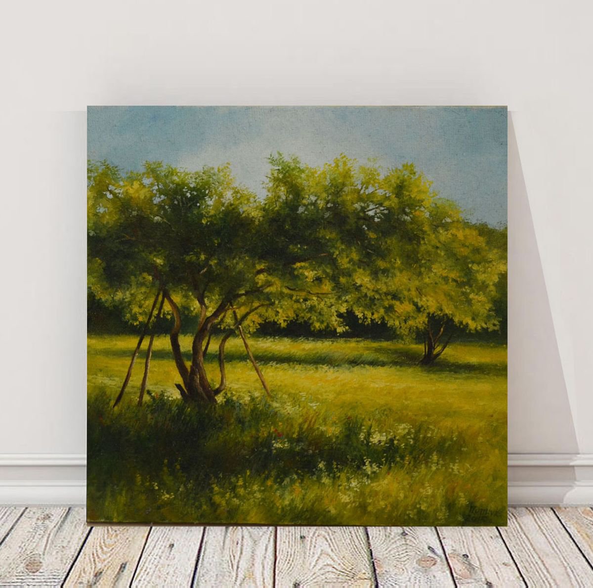An old apple tree by Elena Pipchuk