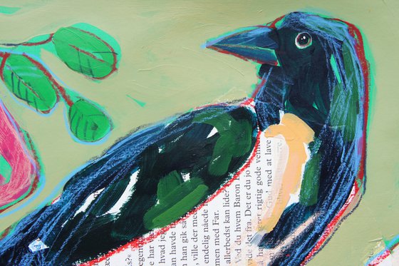 Magpie and pears