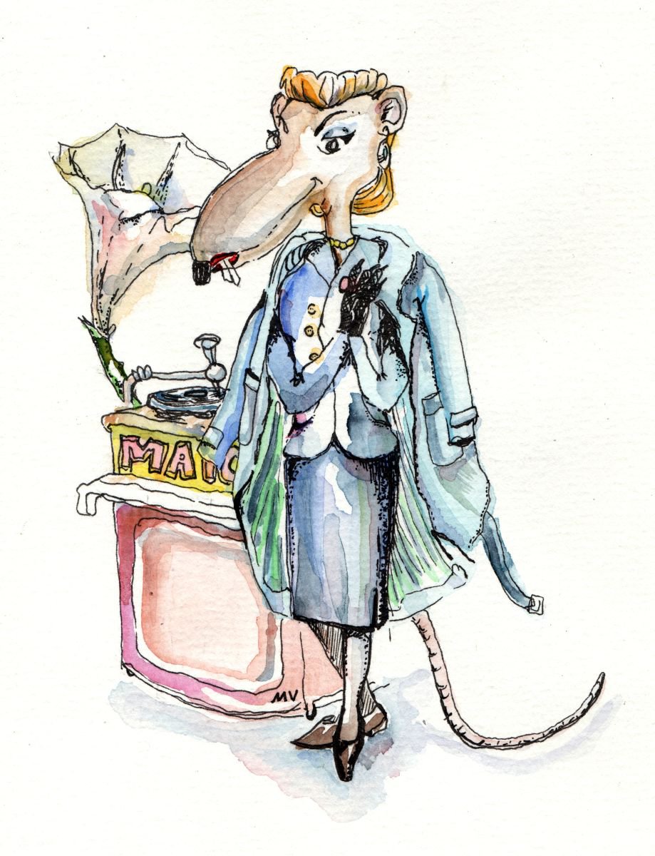 The Rat Lady by Victoria Mironenko Myron